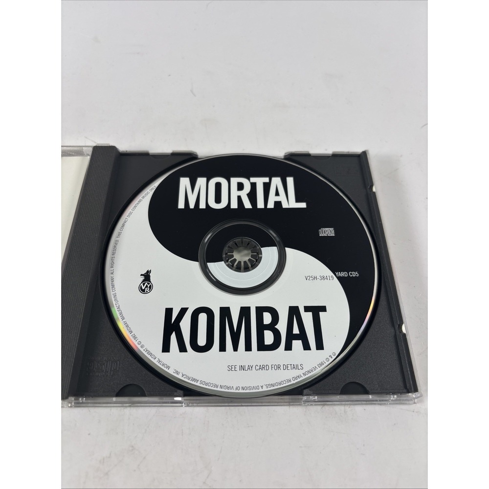 MORTAL KOMBAT Music Soundtrack CD 1993 - Picture 3 of 5